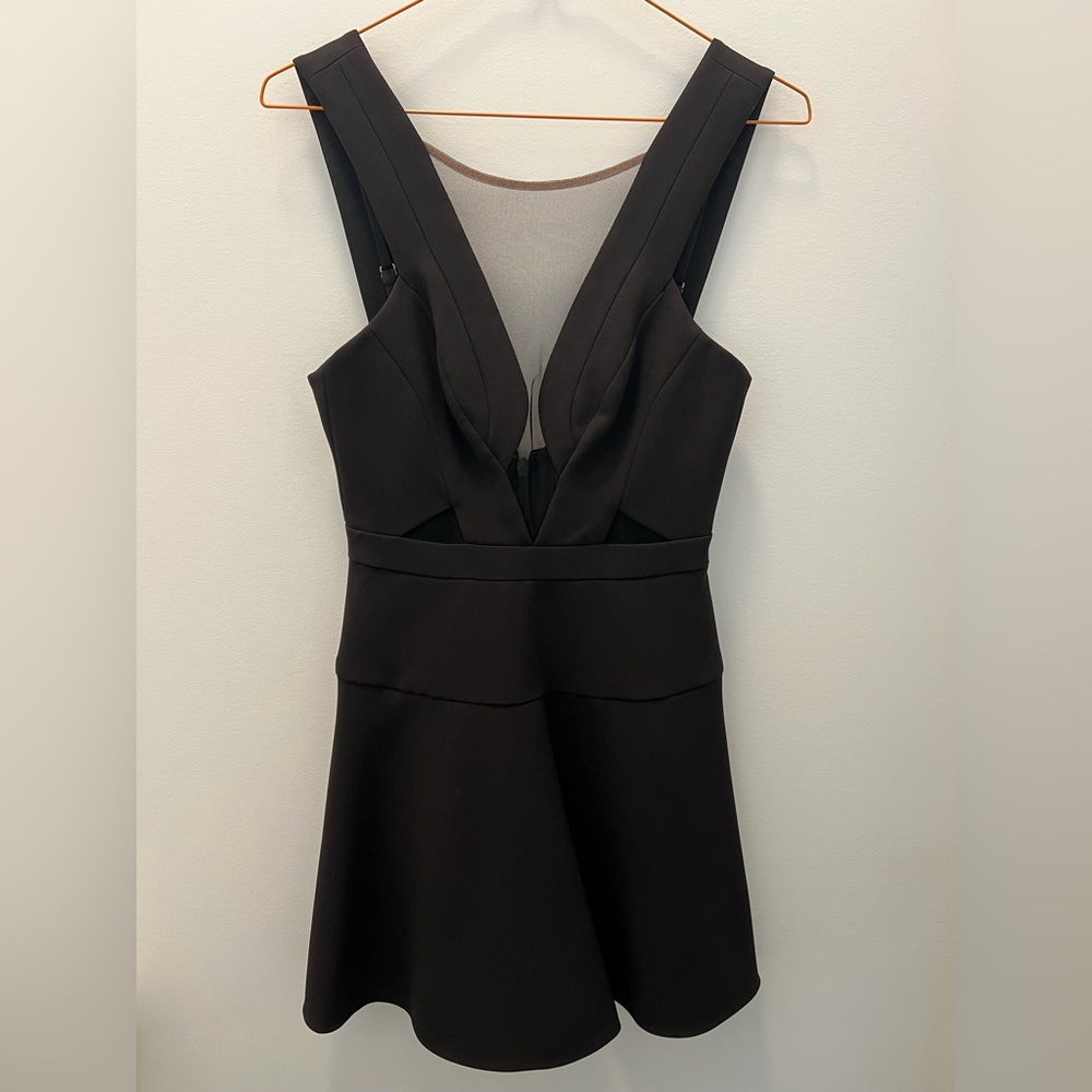 BCBGMaxAzria Black Backless Dress
